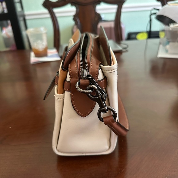 coach tate caryall in Colorblock - C2586 - chalk natural/multi - Picture 5 of 7